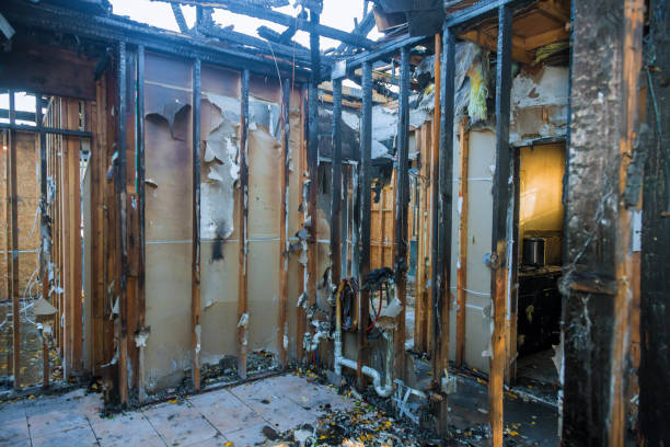 Professional Fire Damage Assessment technician working in Fort Knox, KY